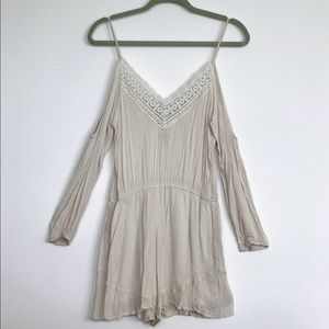 Ecote Long Sleeve Romper